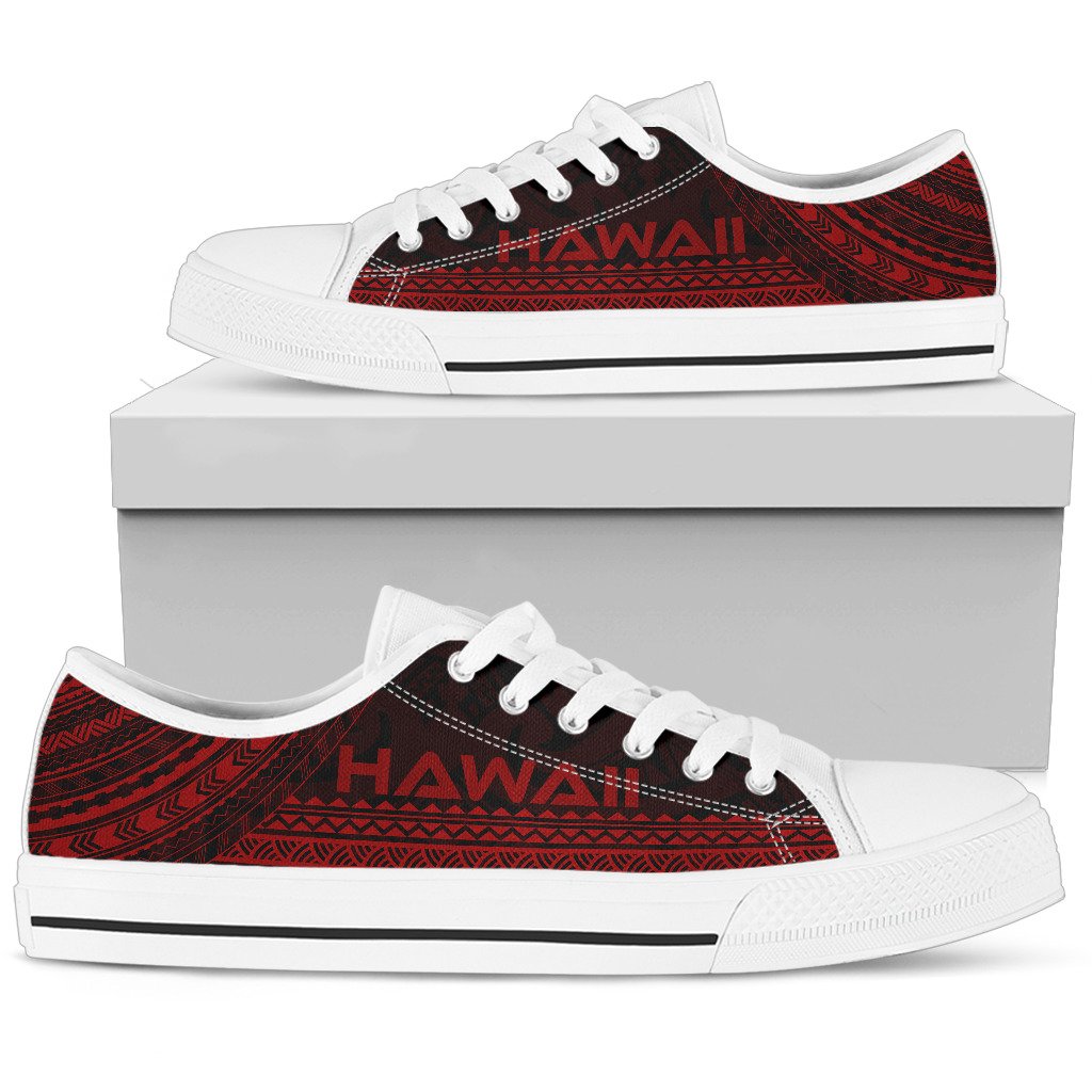 Hawaii Low Top Shoes - Polynesian Red Chief Version