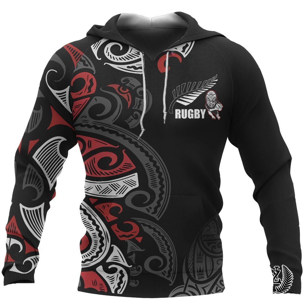 Maori Hoodie Rugby
