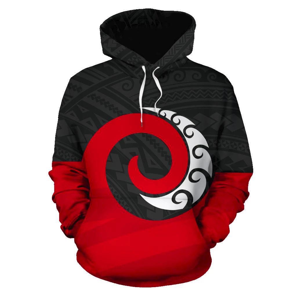 Koru Maori New Zealand Hoodie