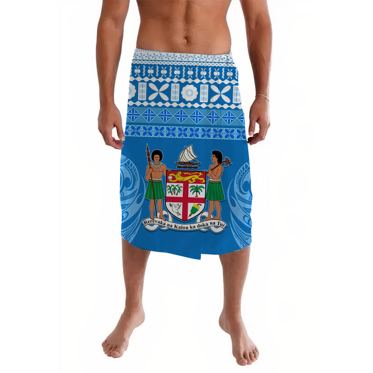 Bula Fiji Lavalava Tapa Pattern Ver.02