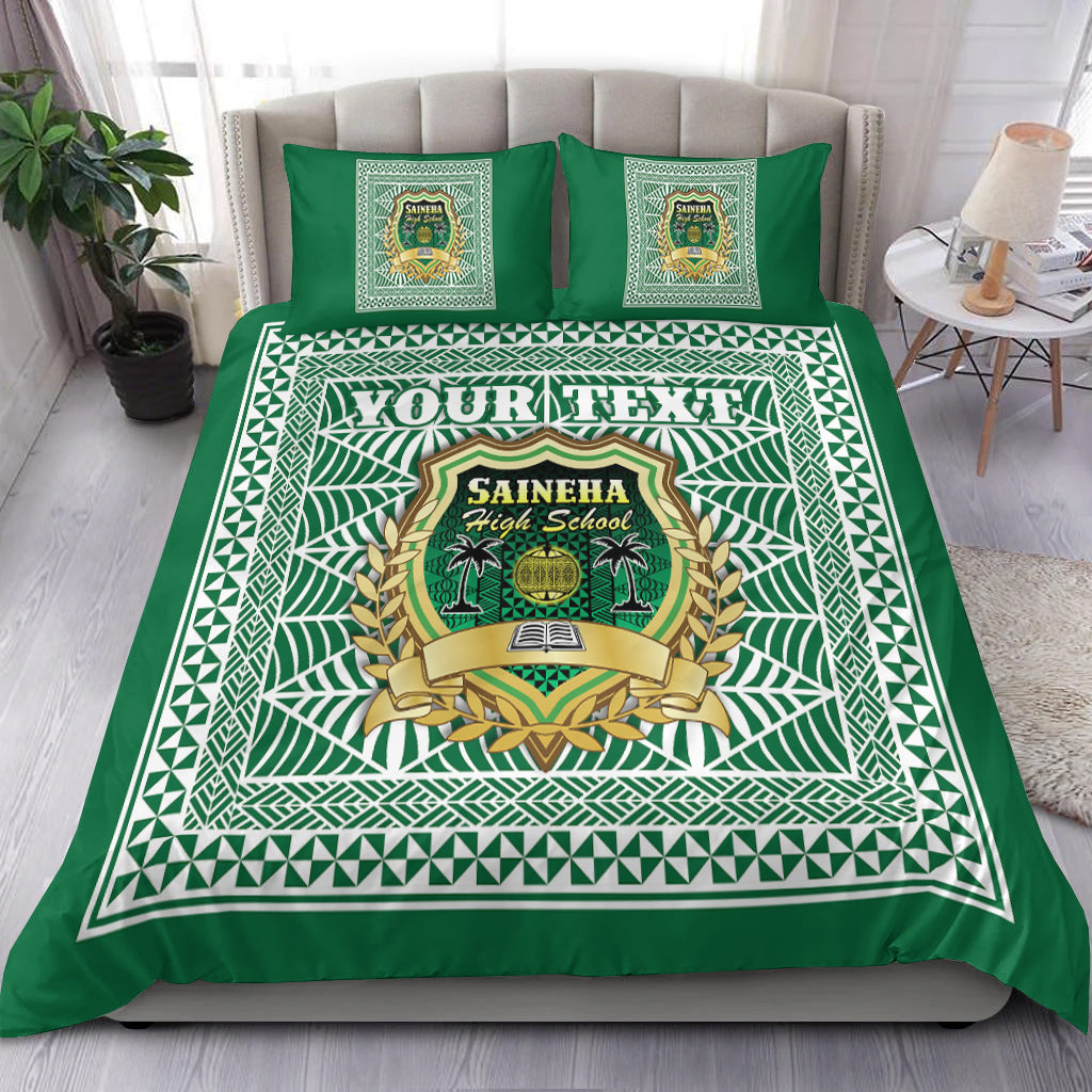 (Custom Personalised) Saineha High School Bedding Set Tonga Pattern