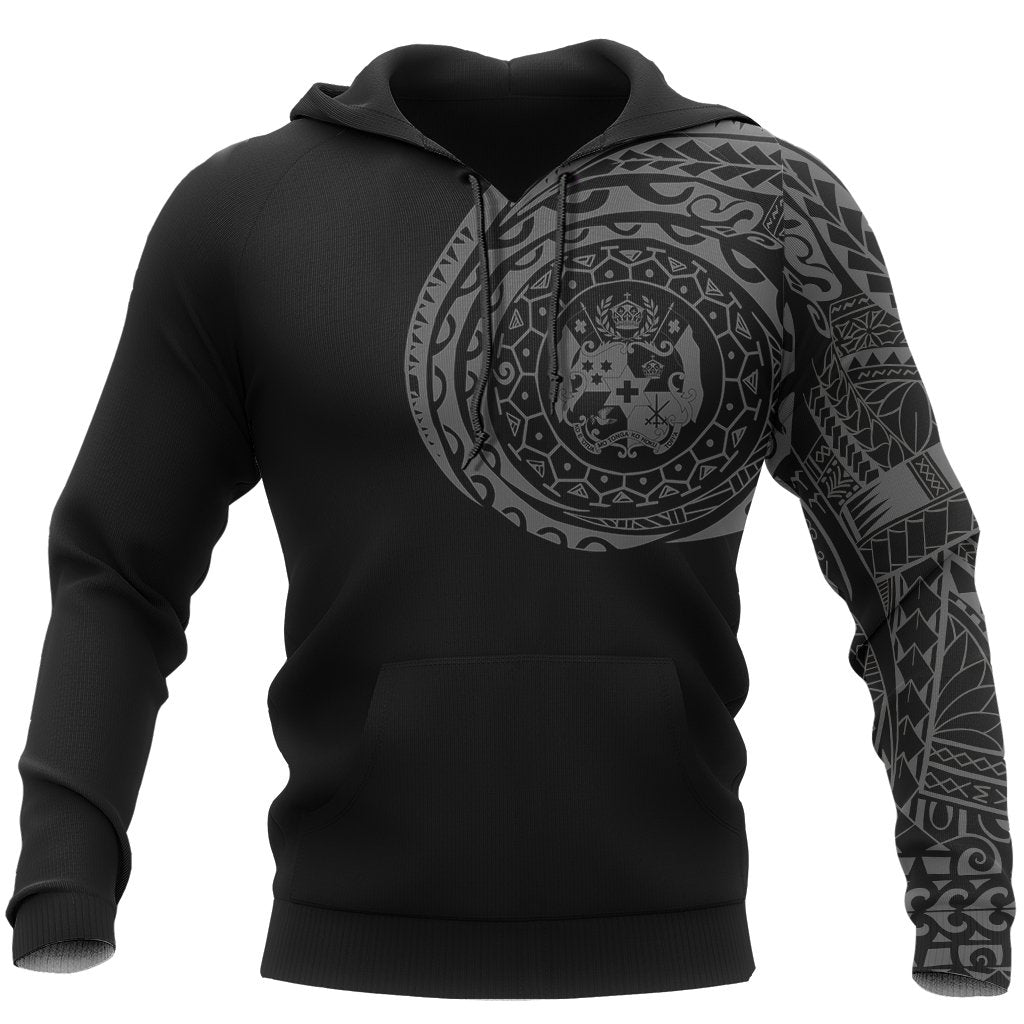 Tonga Hoodie Tonga Coat Of Arms Polynesian Tattoo Style Special A7