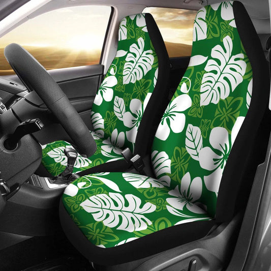 Hawaii Hibiscus Pattern Car Seat Covers 01