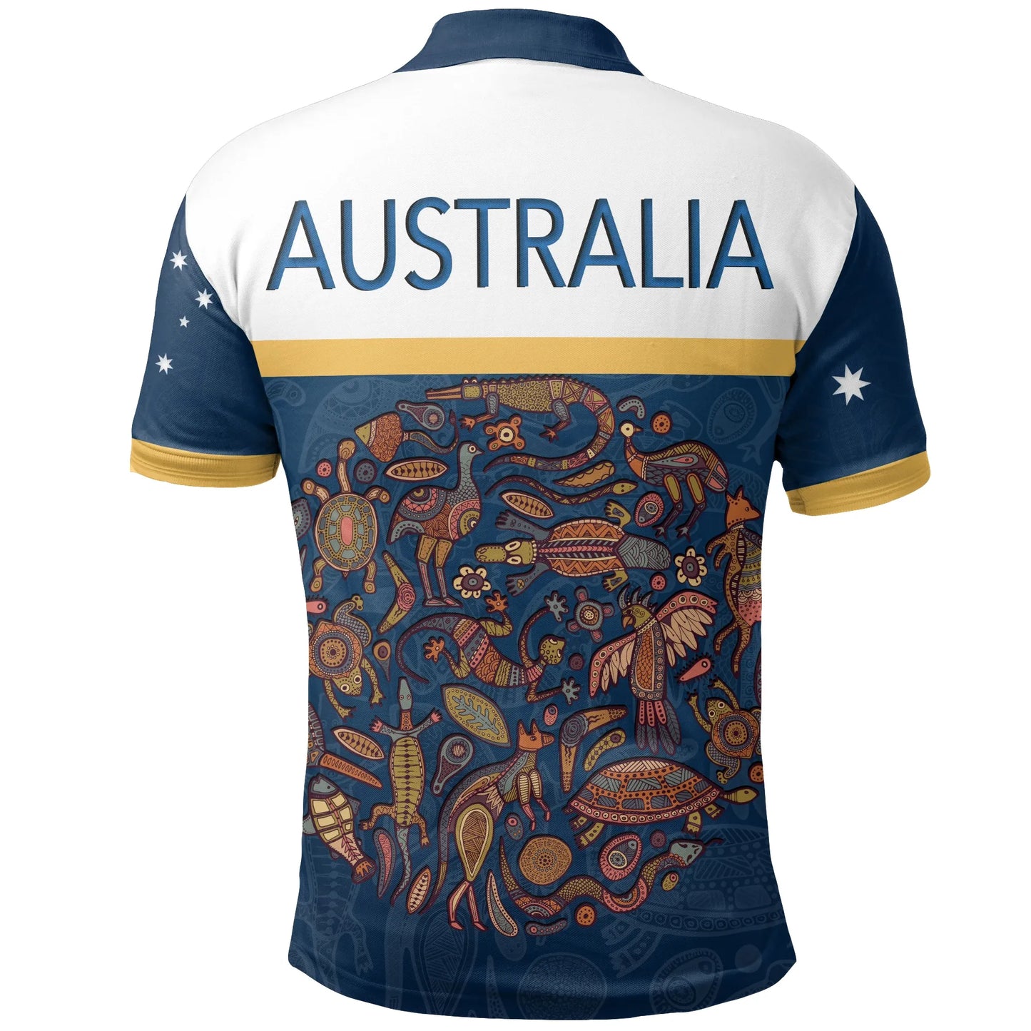 Australia Aborigines Animals Polo Shirt