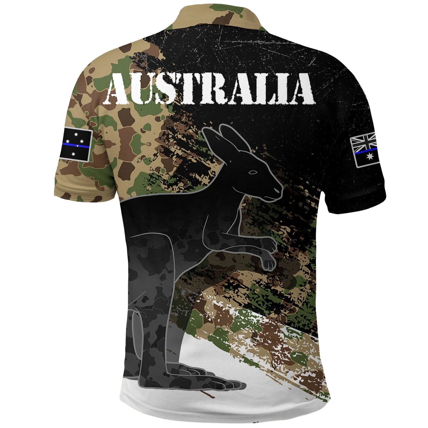 Australia Thin Blue Line Flag Special Polo Shirt