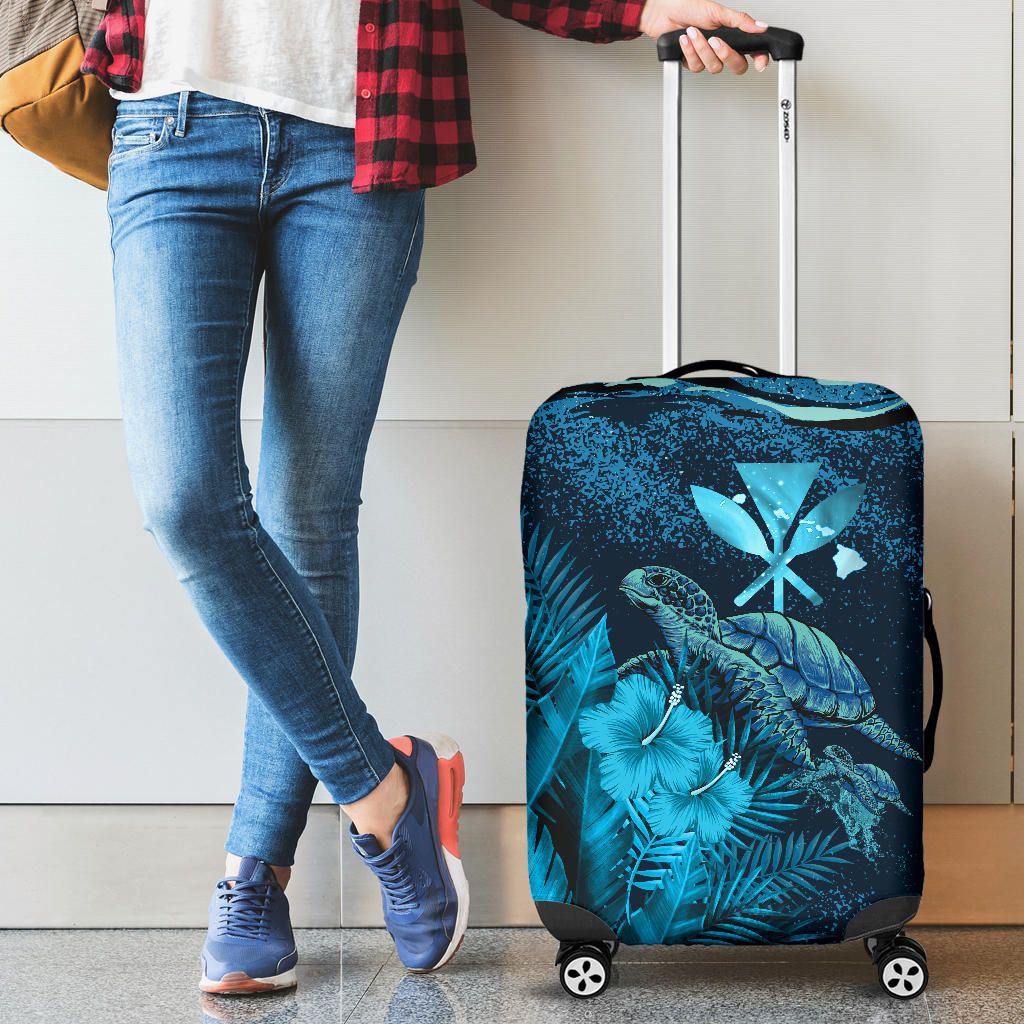 Hawaiian Luggage Covers Kanaka Maoli Turtle
