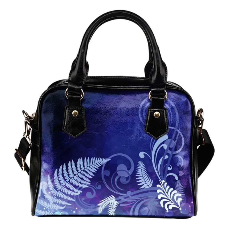 Silver Fern Shoulder Handbag 22