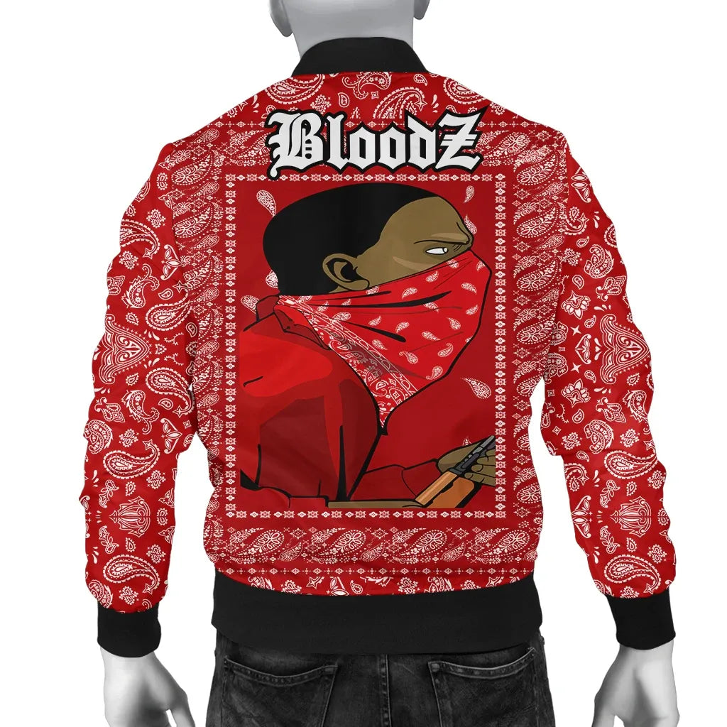 Blood Gang Bomber Jacket