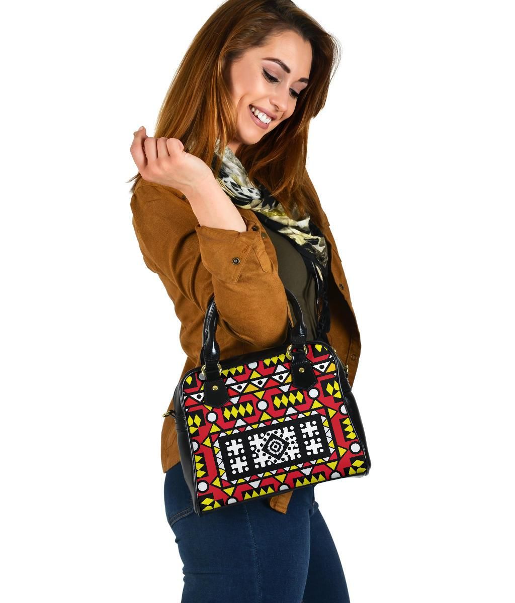 Angolan Samakaka Shoulder Handbag