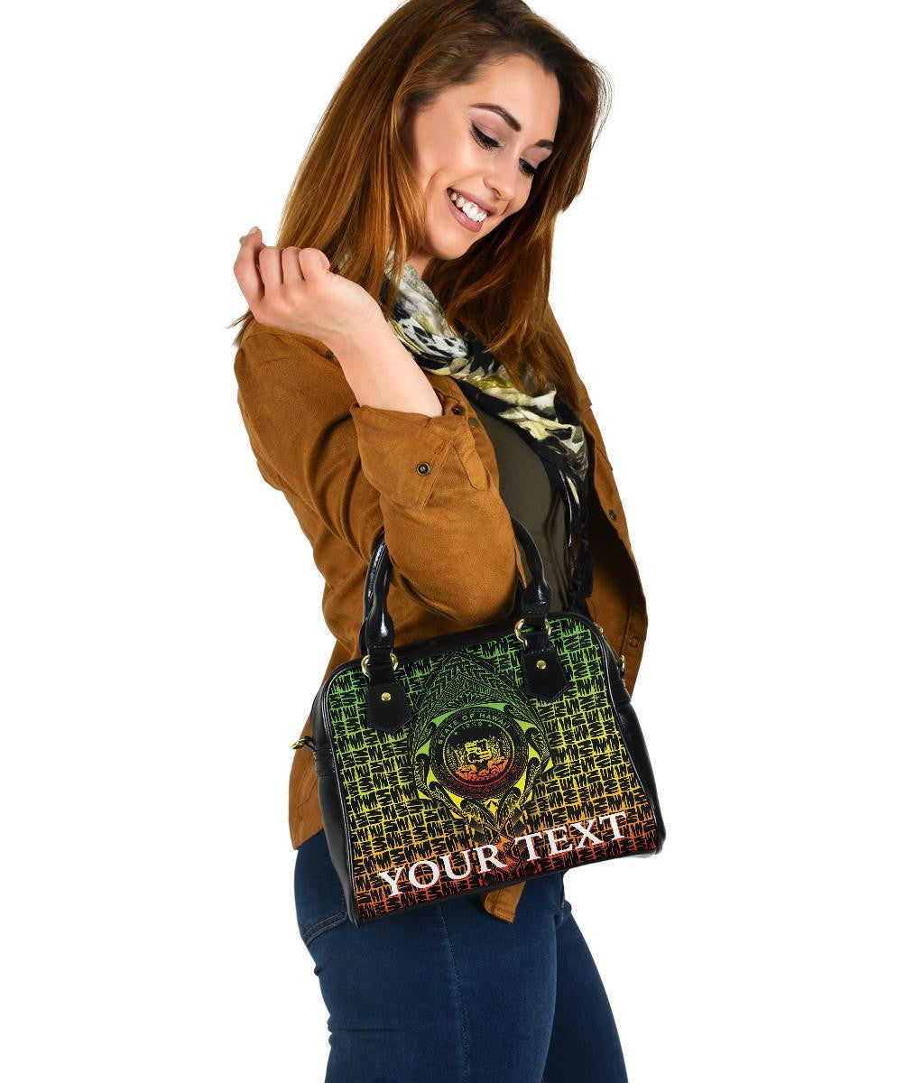 Hawaii Custom Personalised Shoulder Handbag Hawaii Seal Rocket Style Reggae 8