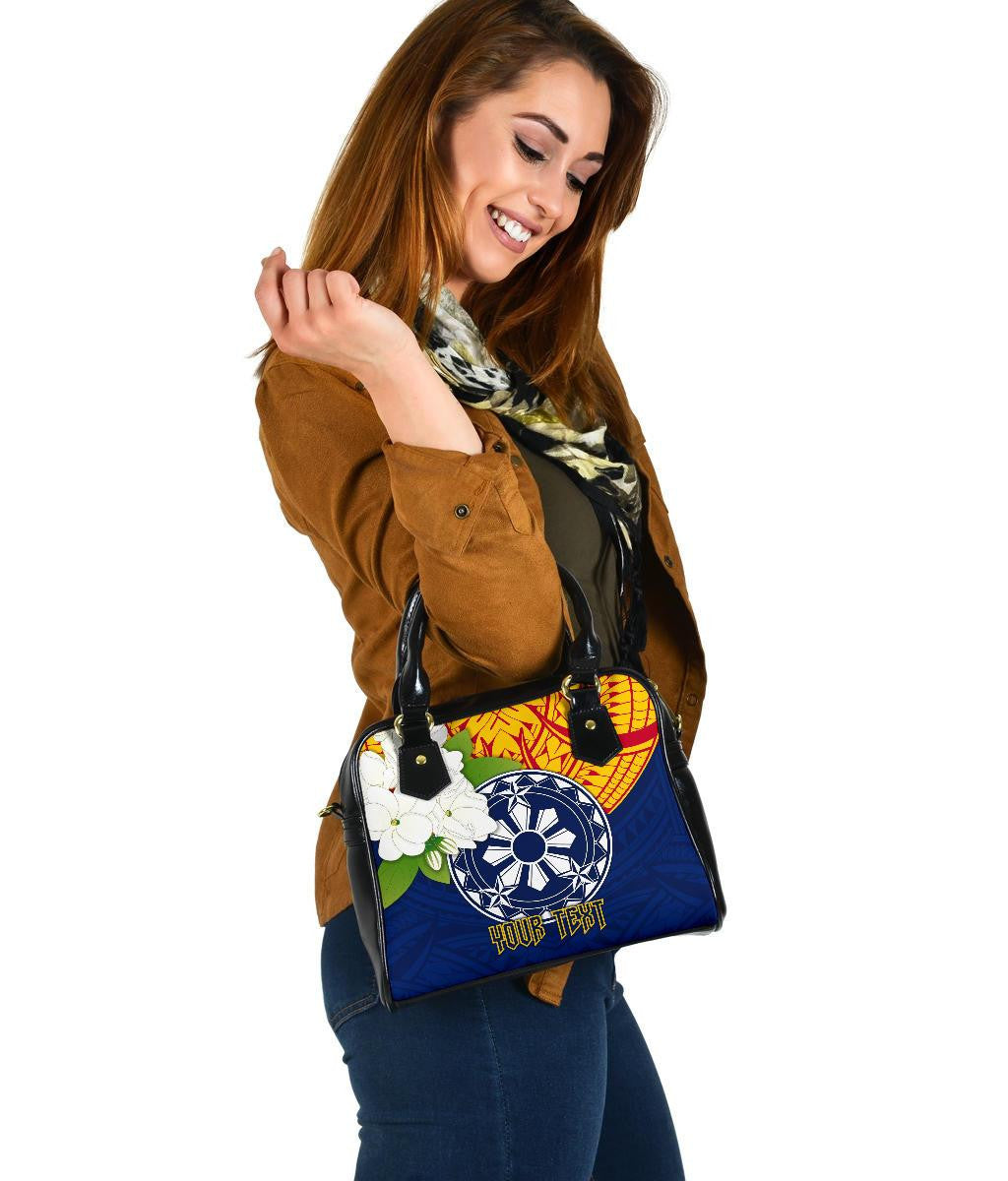 The Philippines Personalised Shoulder Handbag Filipino Sampaguita