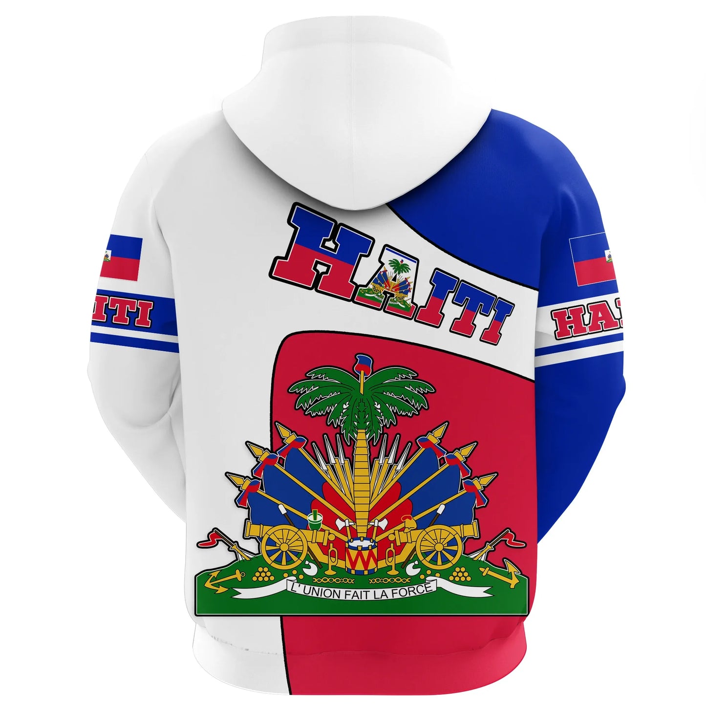 Haiti Hoodie Coat Of Arms Haiti Proud Hoodie
