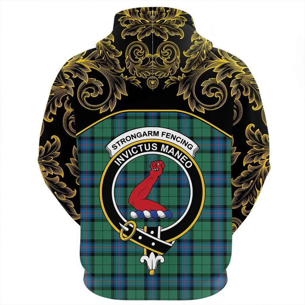 Printivon Armstrong Ancient Tartan Clan Crest Hoodie Empire I Strongarm Fencing