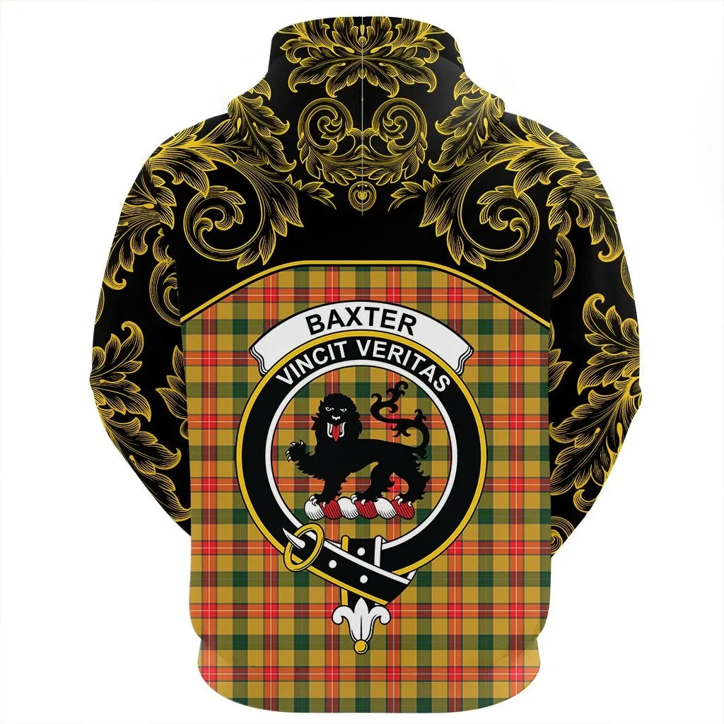 Printivon Baxter Tartan Clan Crest Zip Hoodie Empire I