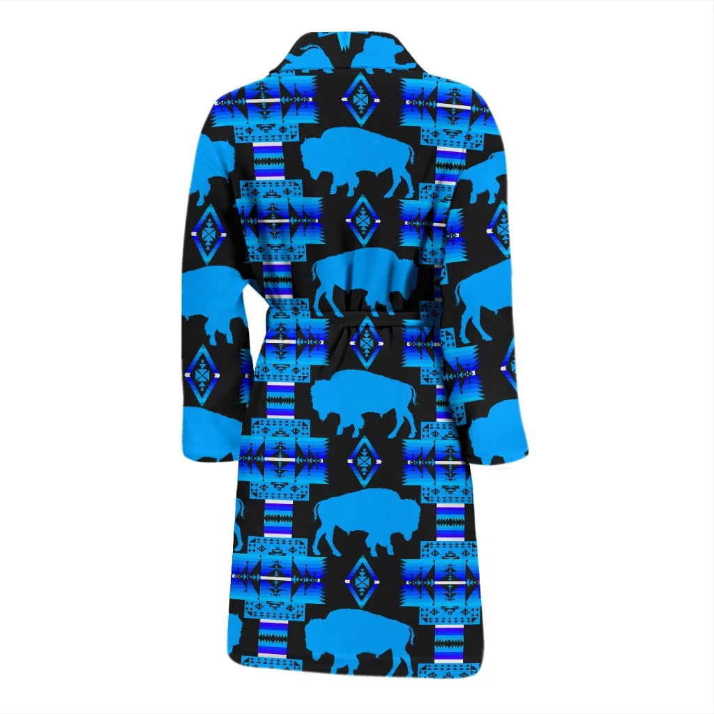 Midnight Lake Buffalo Men's Robe Bn09