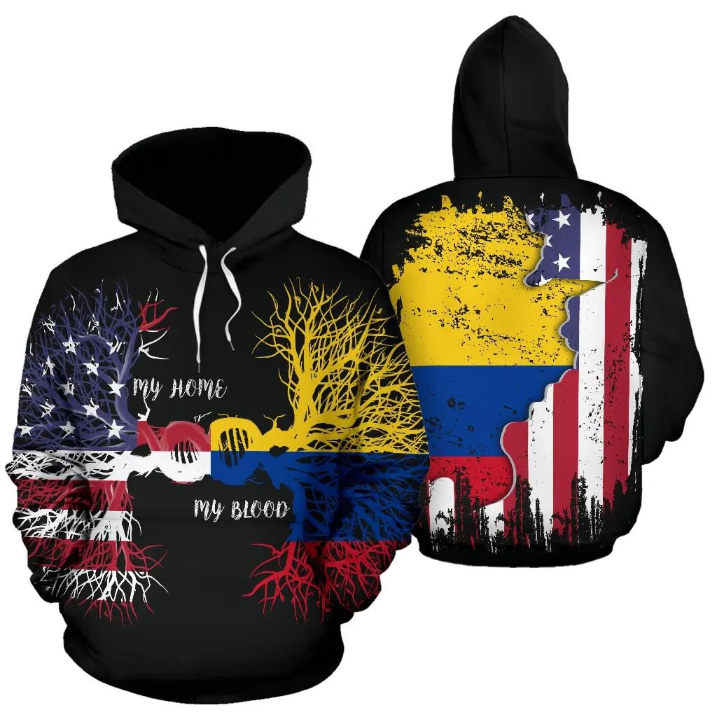 American Grown Colombia Root DNA Hoodie