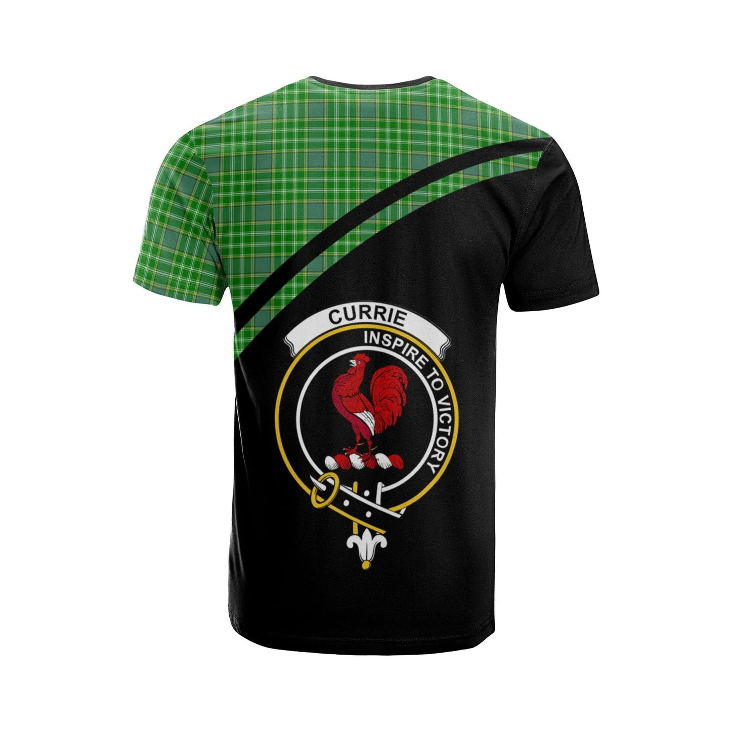 Printivon Currie Clan Tartan All Over Print Shirt Curve Style