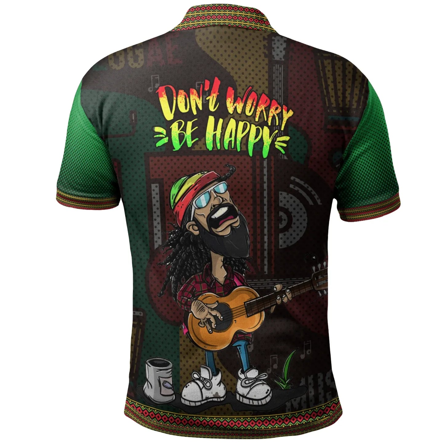 Polo Shirts Jamaica Bob Marley