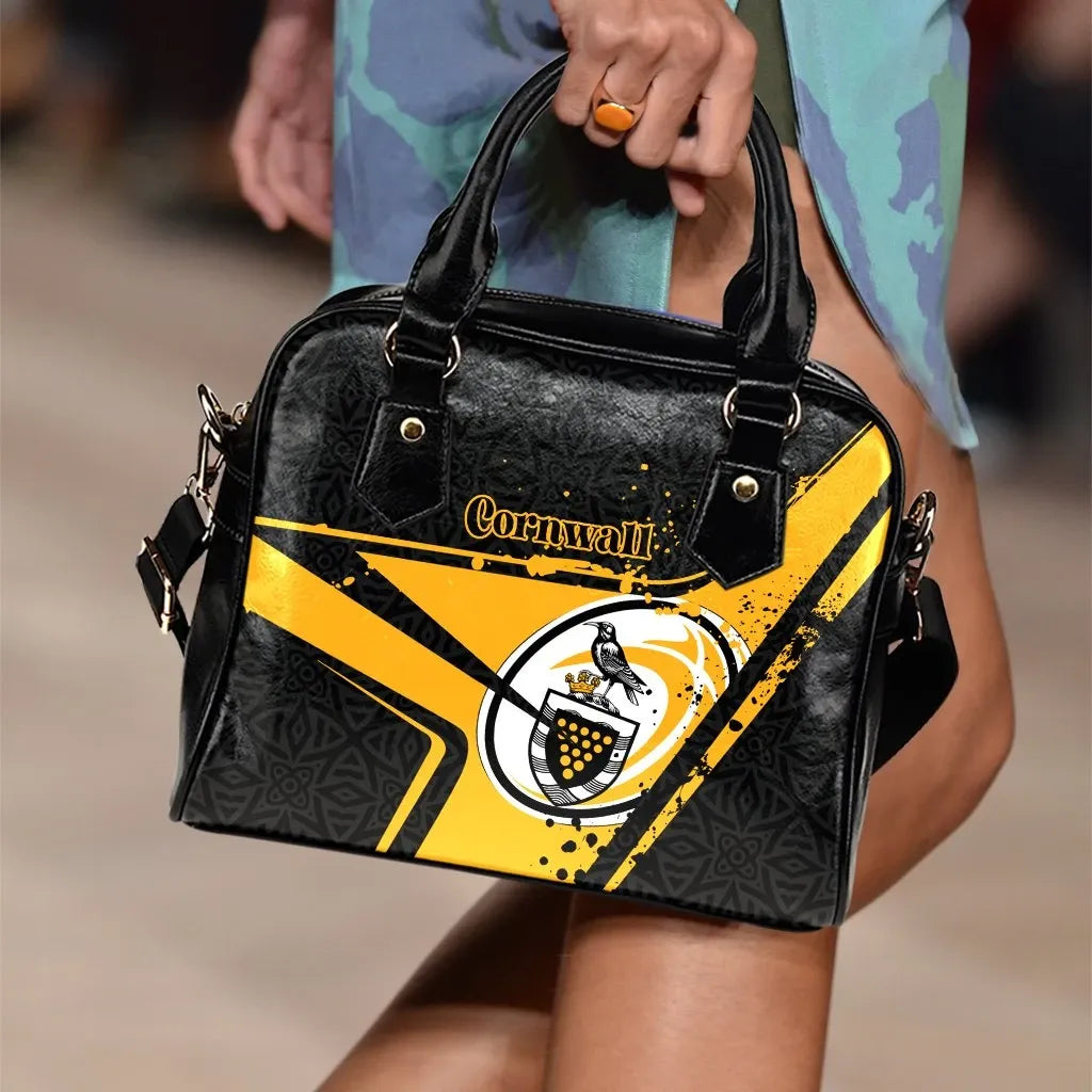 Cornwall Rugby Shoulder Handbag Cornish Rugby