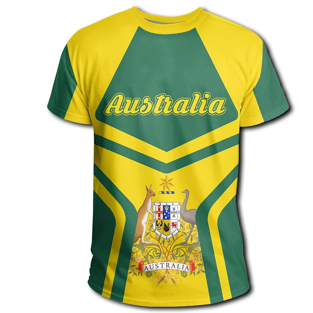 Australia Coat Of Arms T Shirt My Style