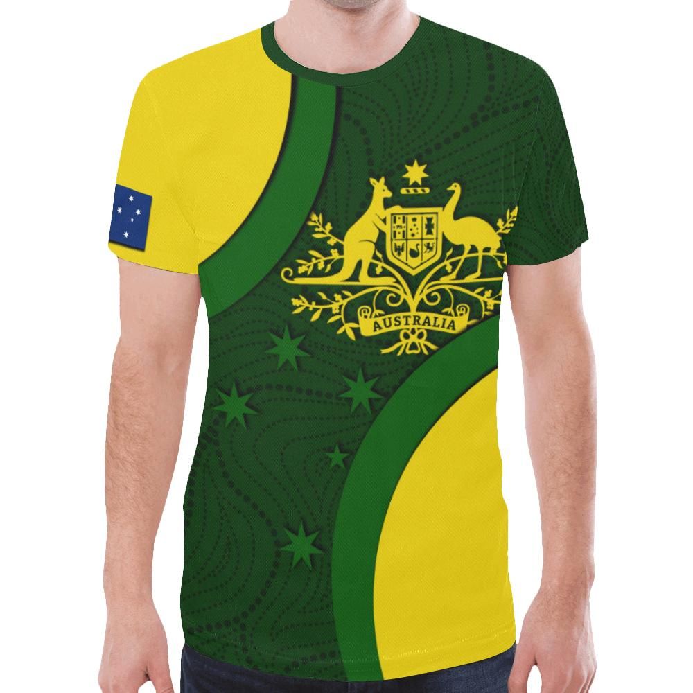 Australia T Shirt Australia Coat Of Arms T Shirt National Colors