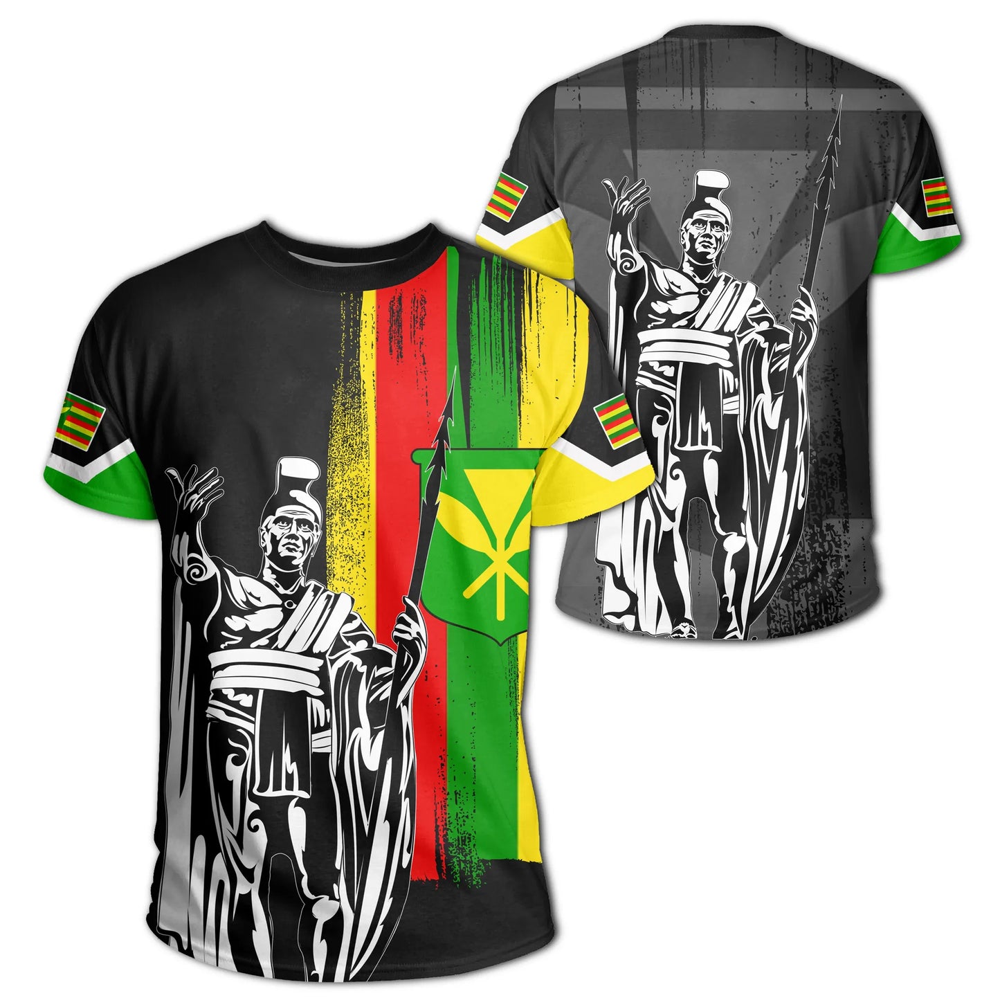 Polynesian Pride Tee - Hawaii King Kanaka Maoli Flag T-Shirt