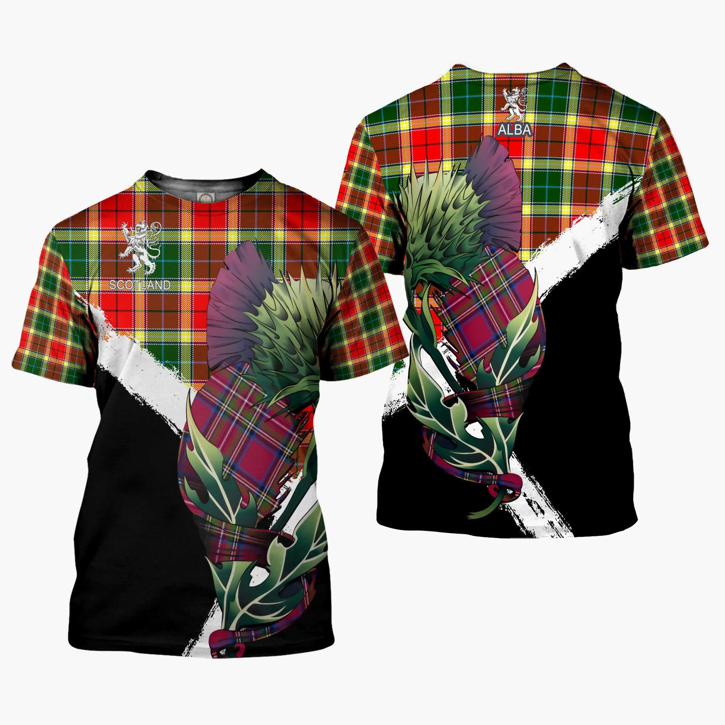 Printivon Gibson Clan T Shirt Scottish Thistle Gift
