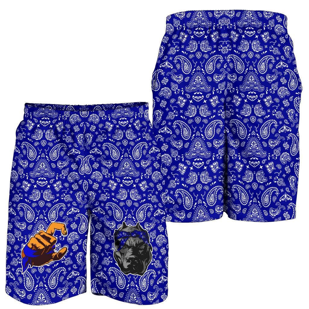 Crips Gang Bulldog Men's Shorts