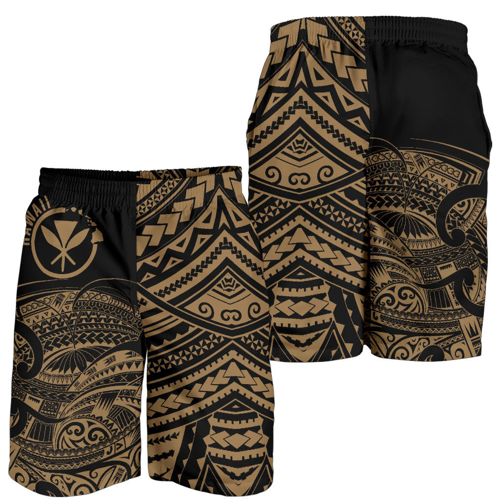 Hawaii Shorts Tribal Kanaka Maoli All Over Print Men's Shorts Th5