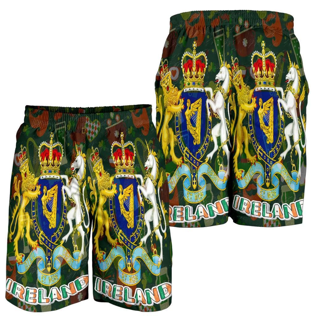 Coat of Arms Kingdom of Ireland Men's Shorts Celtic Inspired