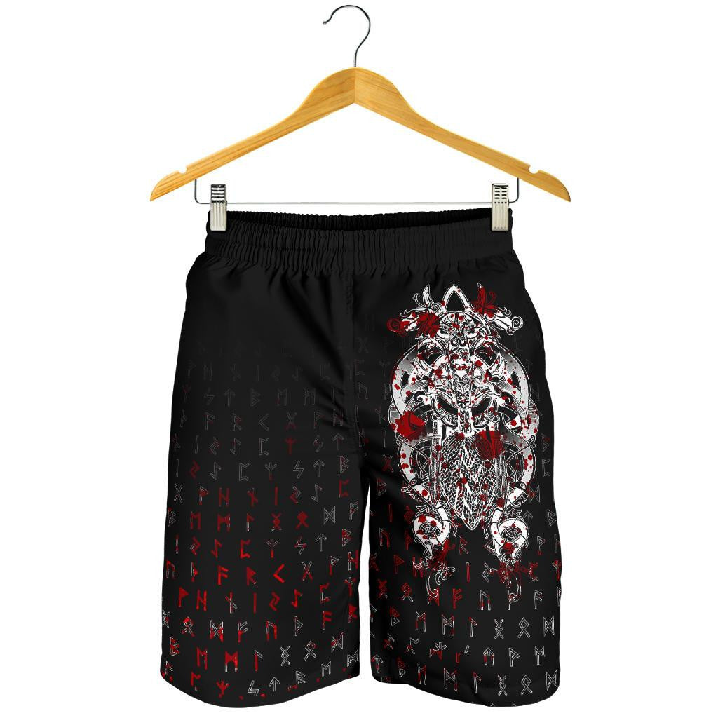 Fenrir & Tyr Tattoo Blood All Over Print Men's Shorts