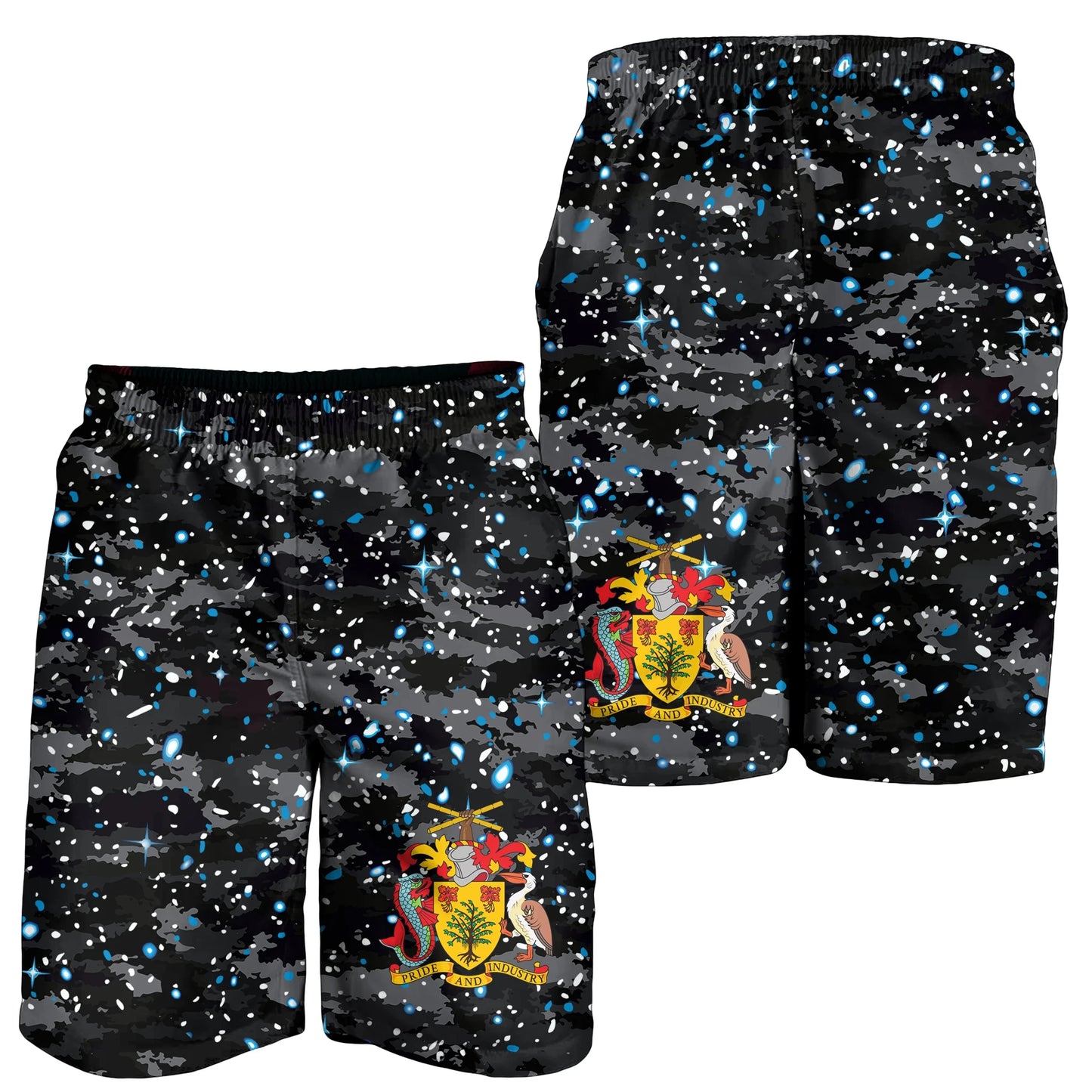 Barbados Space Camo Short