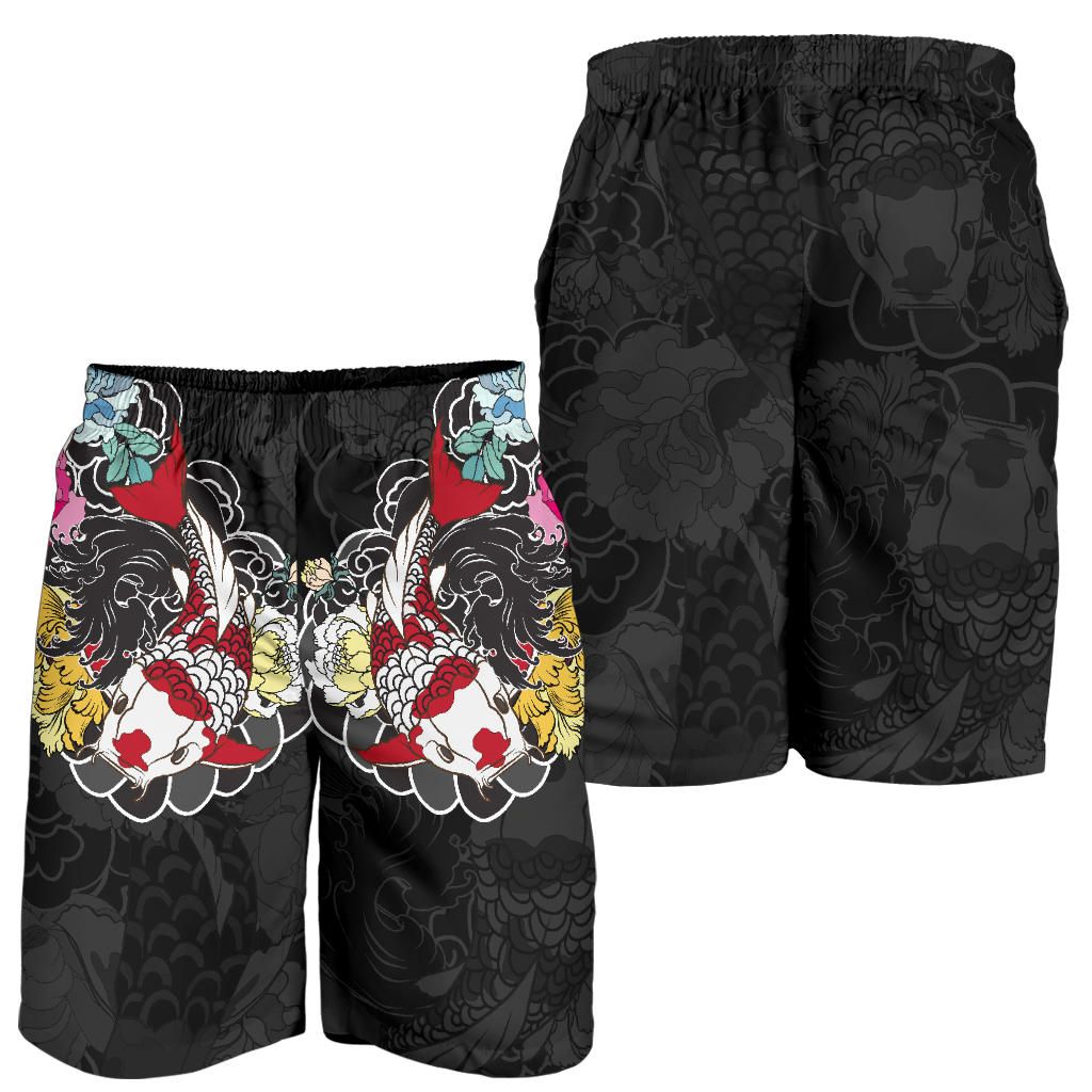 Best Koi Fish Tattoo Style Shorts