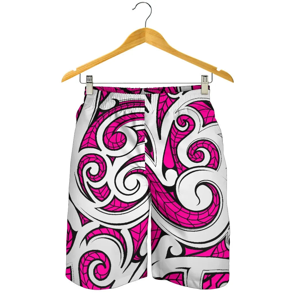 Hawaii Shorts Maori All Over Print Men's Shorts