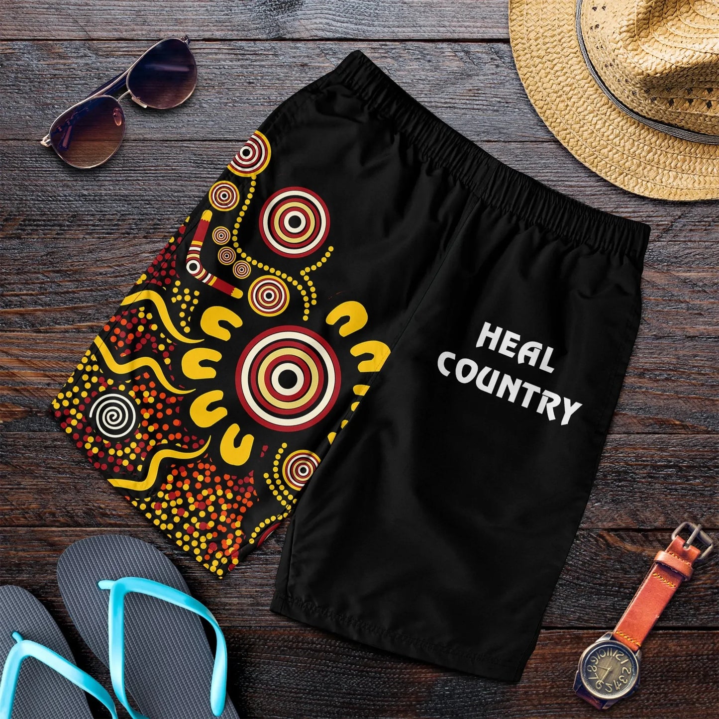 Australia Naidoc Week Men's Short Naidoc Week 2021 Heal Country