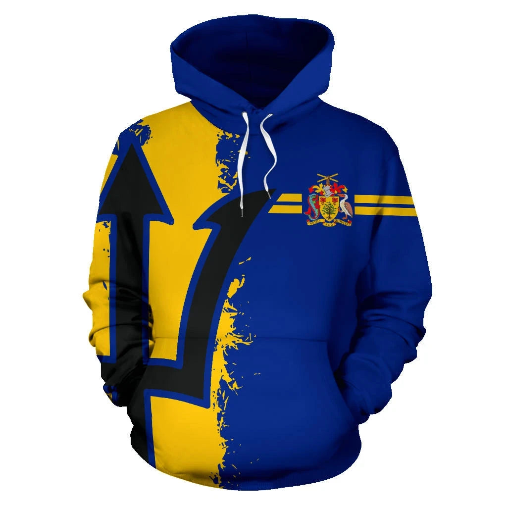 Barbados Sport Hoodie Mystic Style