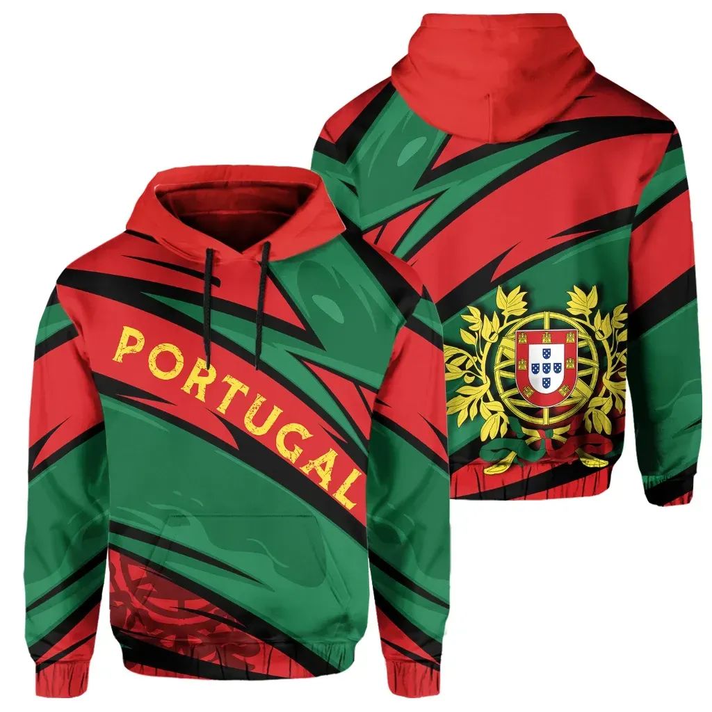Portugal Hoodie Coat Of Arms Lode Style