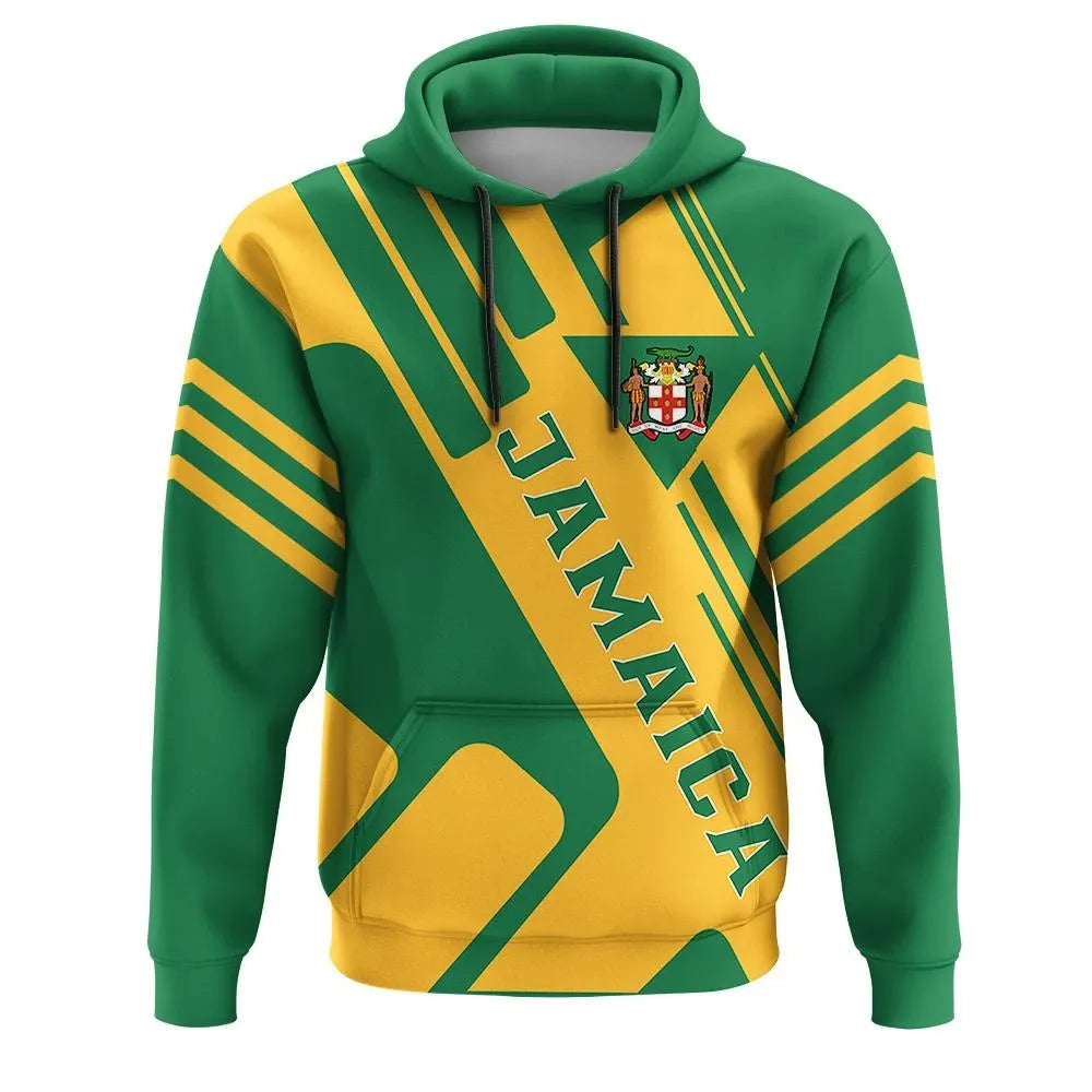 Jamaica Coat Of Arms Hoodie Rockie