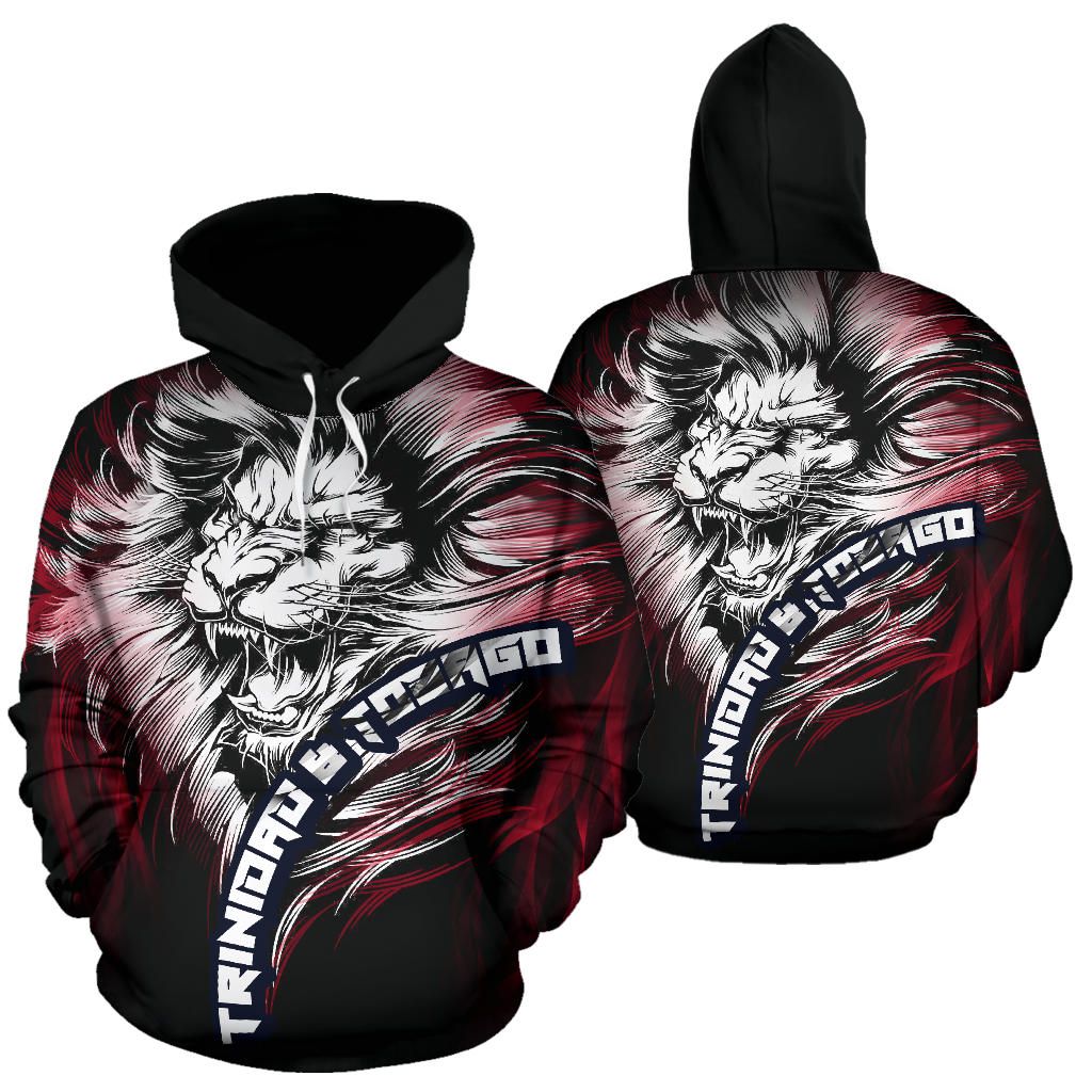 Trinidad and Tobago Lion Black Hoodie