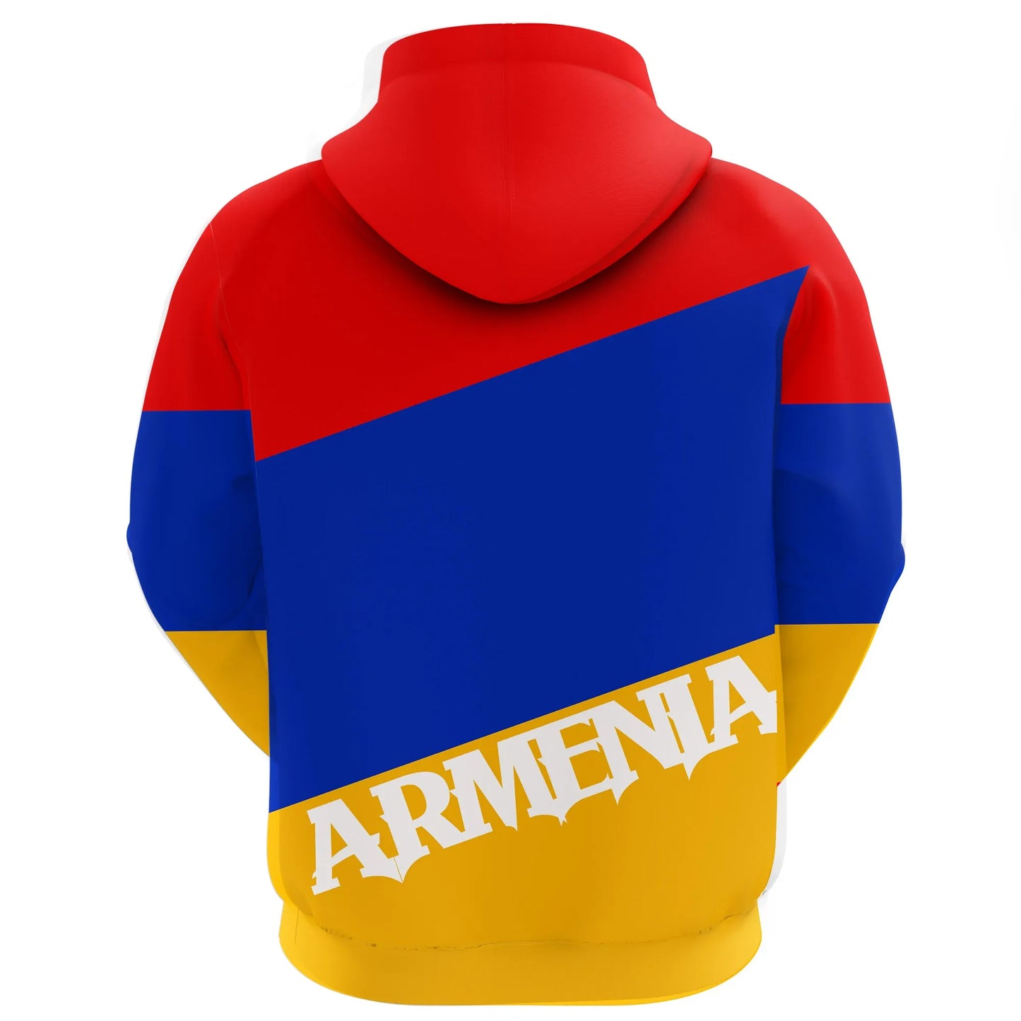 Armenia Flag Hoodie Armenia Pride Unisex Printed Zip Hoodie