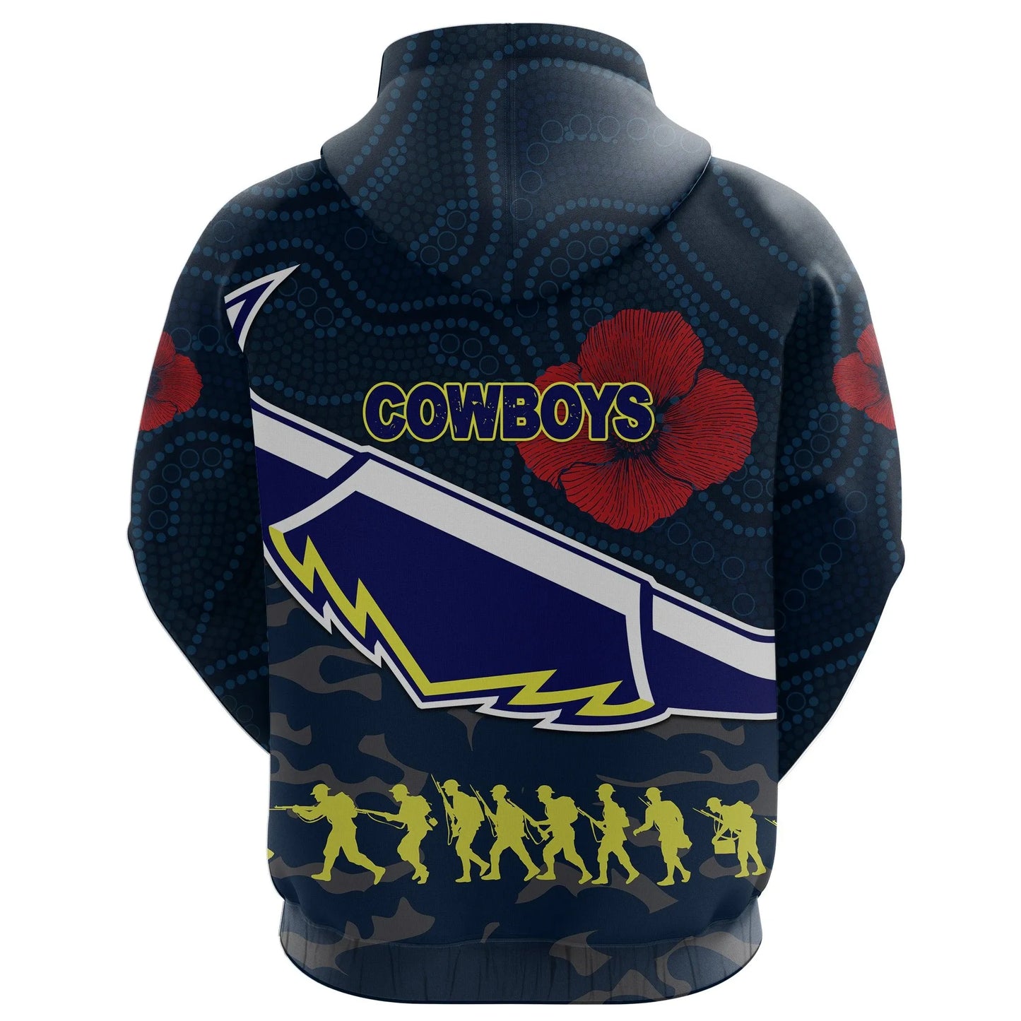 Cowboys Zip Hoodie Anzac Country Style
