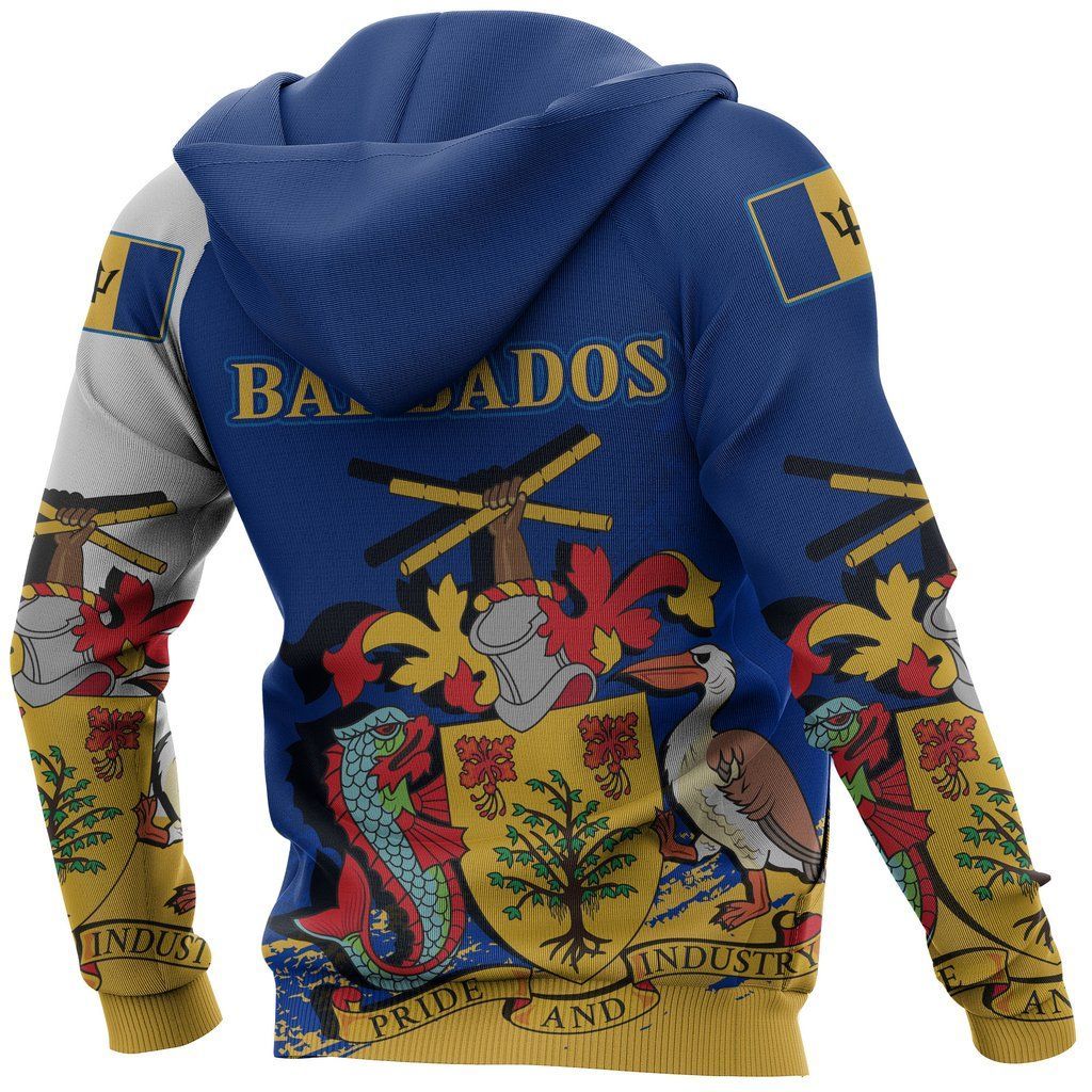 Barbados Special Zipper Hoodie
