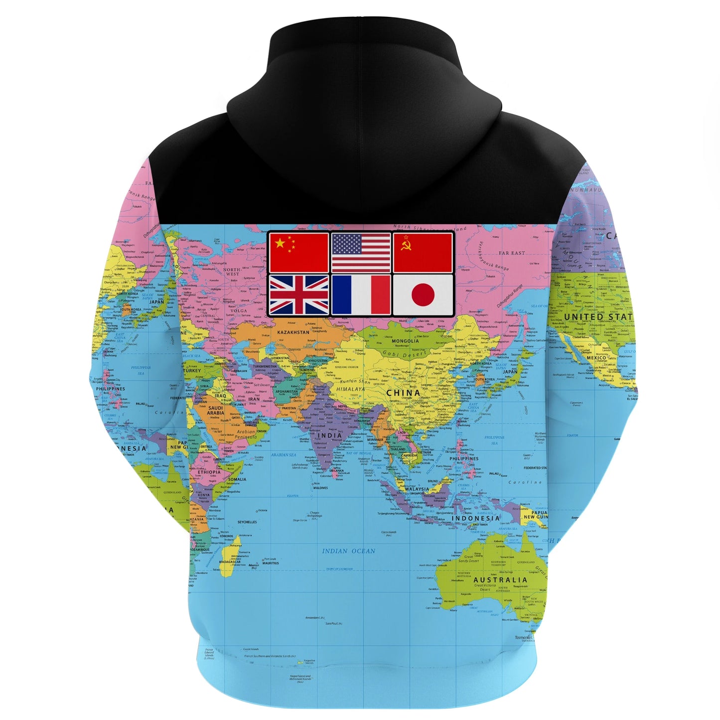 Barbados Zip Hoodie Barbados Map Unisex Zip Hoodie