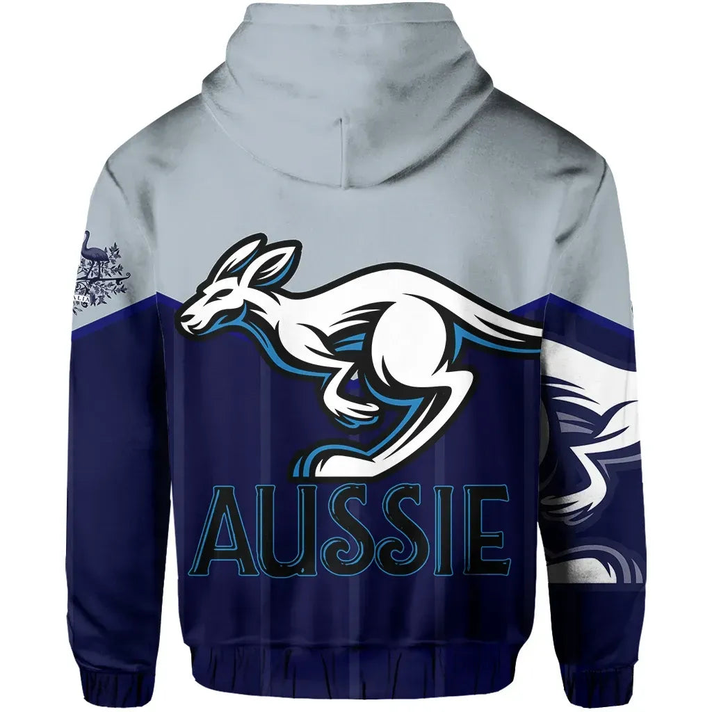 Australia Kangaroo Supremacy Zipper Hoodie