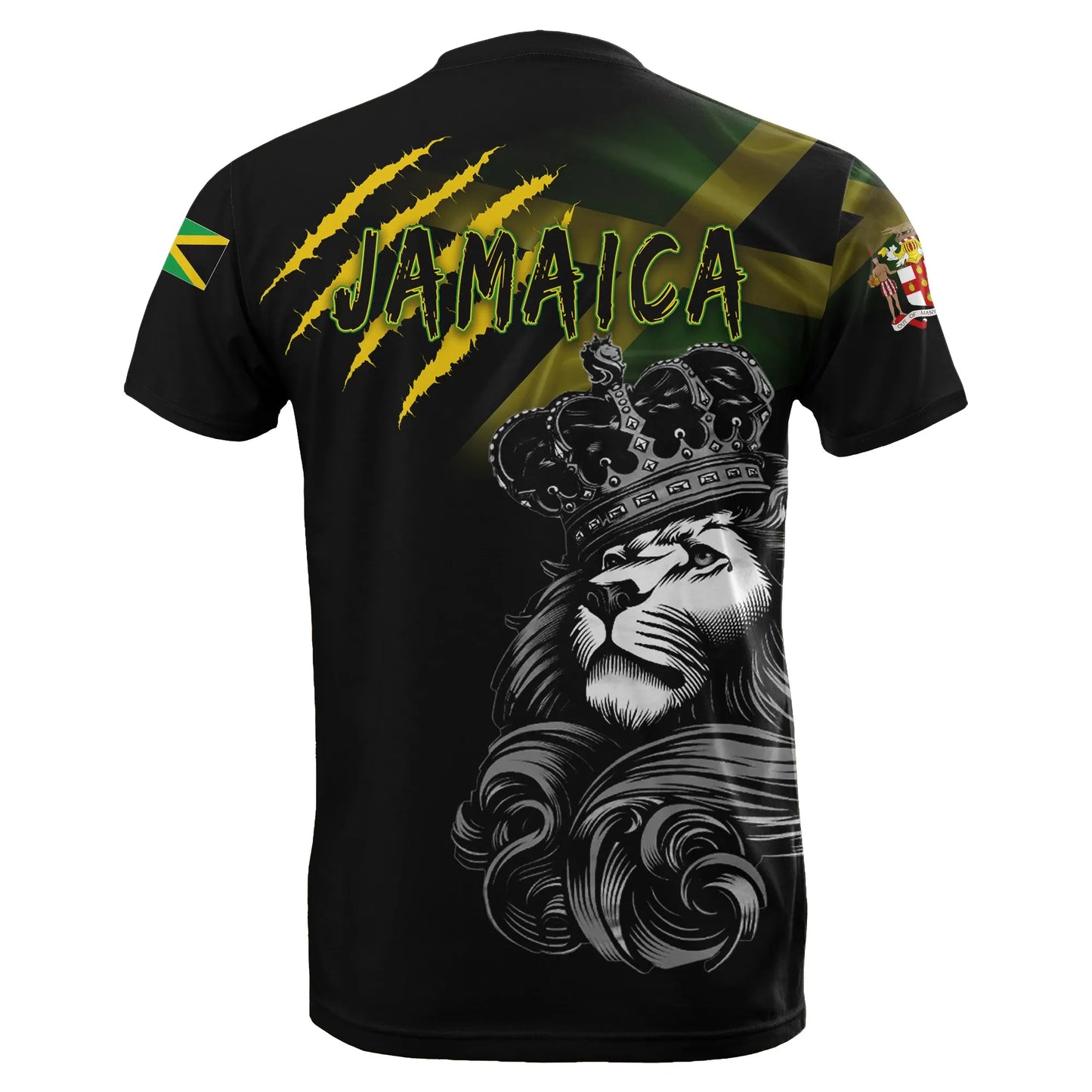 Jamaica T Shirt Lion Crown T
