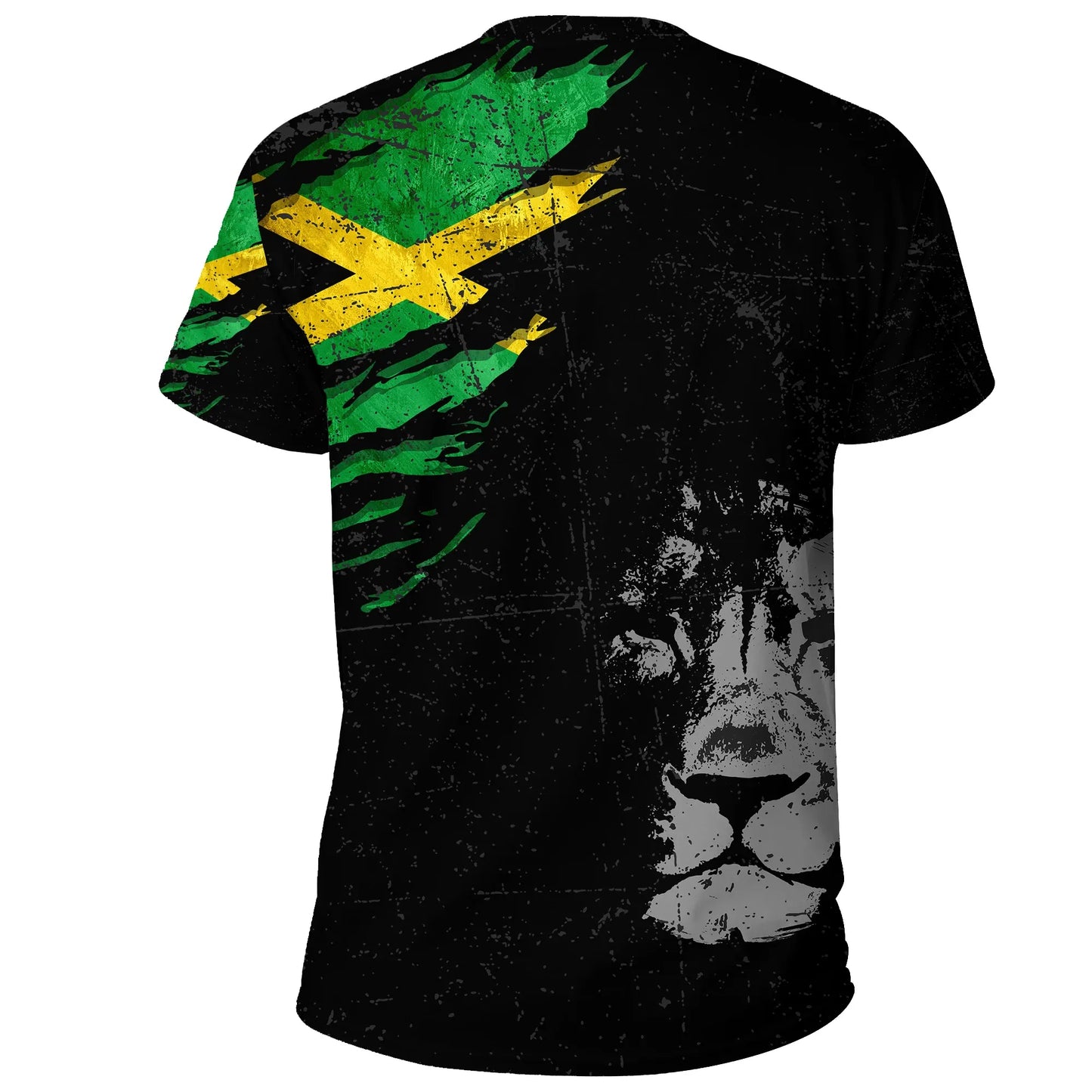 Jamaica Lion T Shirt Special Grunge Style