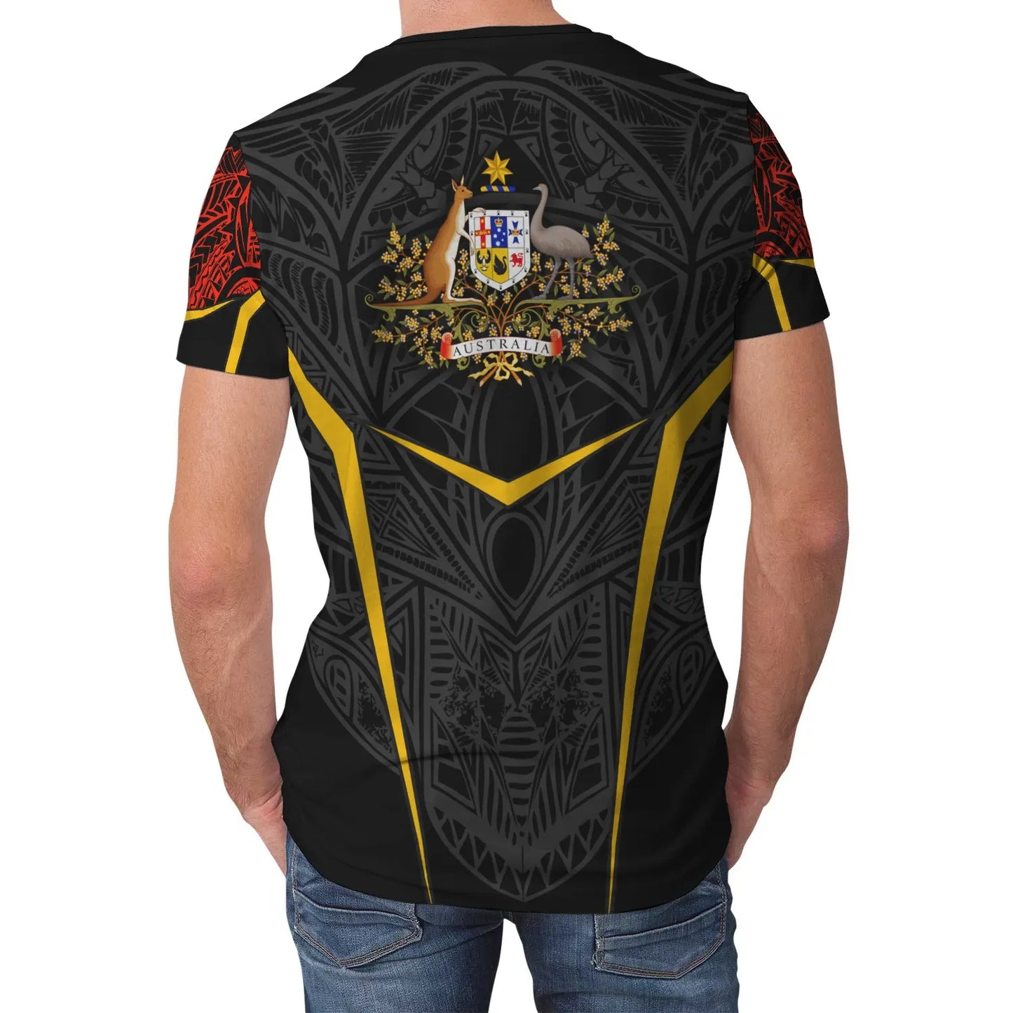 Australia Unisex T Shirt Tribal Style