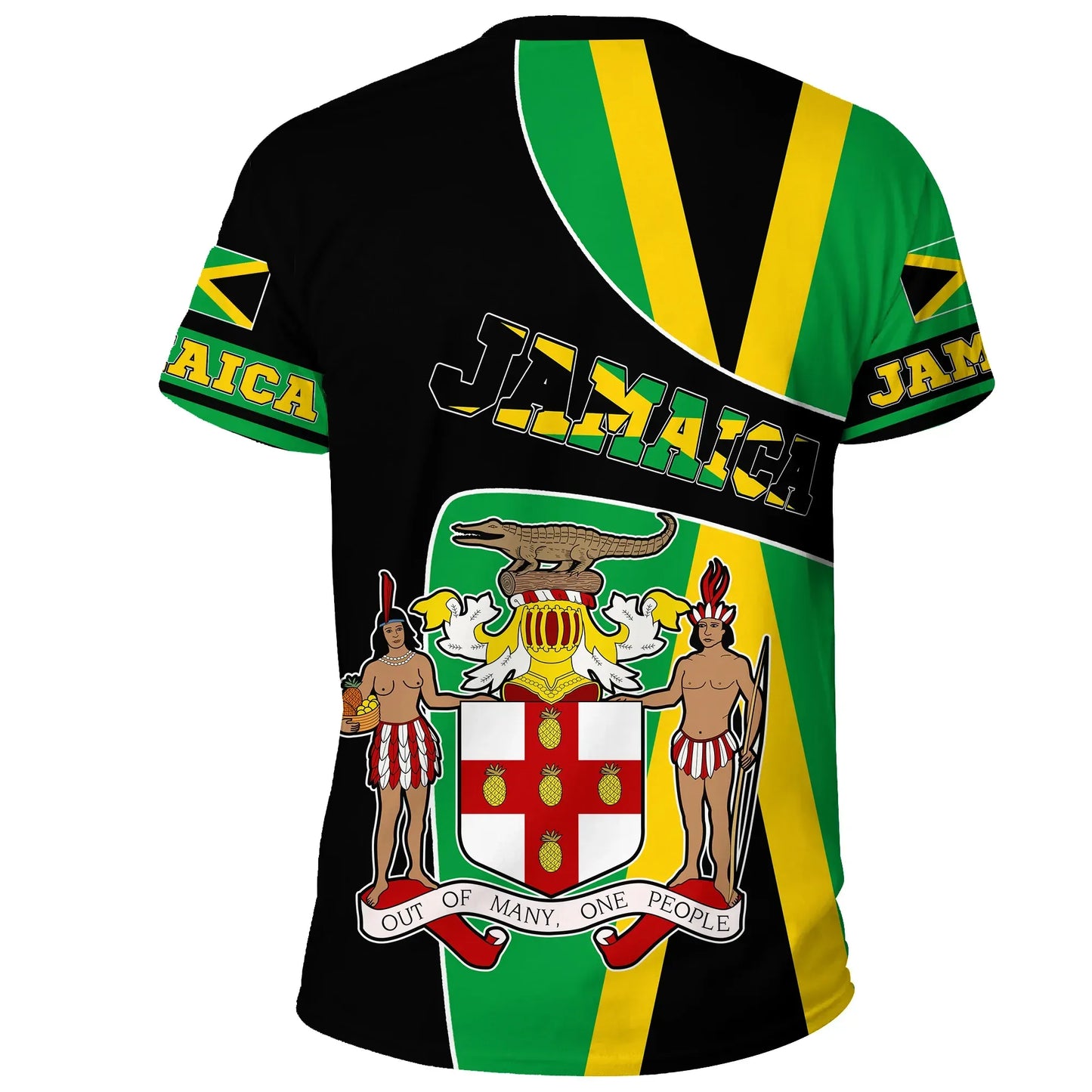 Jamaica T Shirt Coat Of Arms