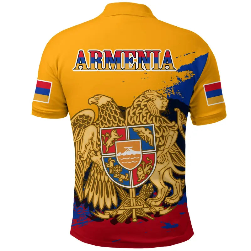 Armenia Polo Shirt Special Yellow Version