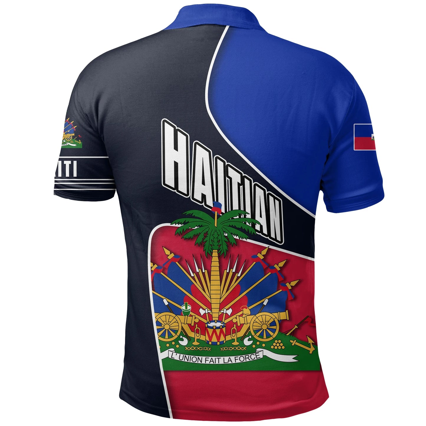 Haiti Polo Shirt, Heart and Soul Golf Shirts T